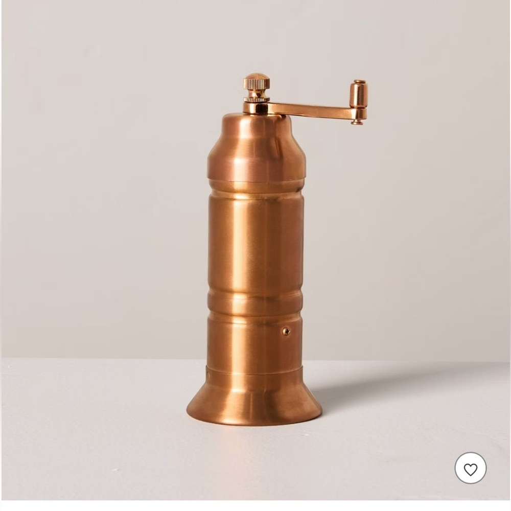 Hearth & Hand salt/pepper grinder set bronze NWT read description - Picture 5 of 6